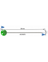 Alfiler acero ACV387029 38 x 0.70 mm, 100 u