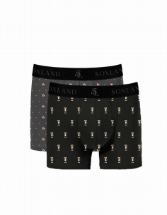 Bóxer Médite Modal Soxland 0212432, pack 2 boxer
