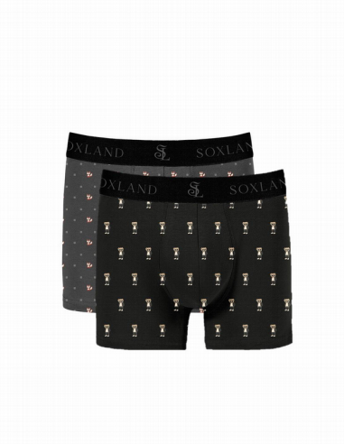 Bóxer Médite Modal Soxland 0212432, pack 2 boxer