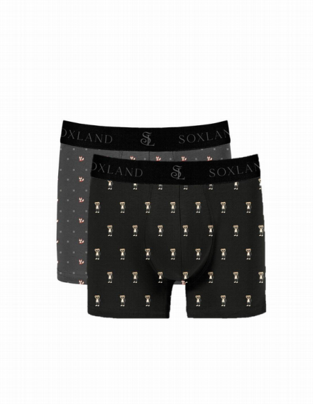 Bóxer Médite Modal Soxland 0212432, pack 2 boxer