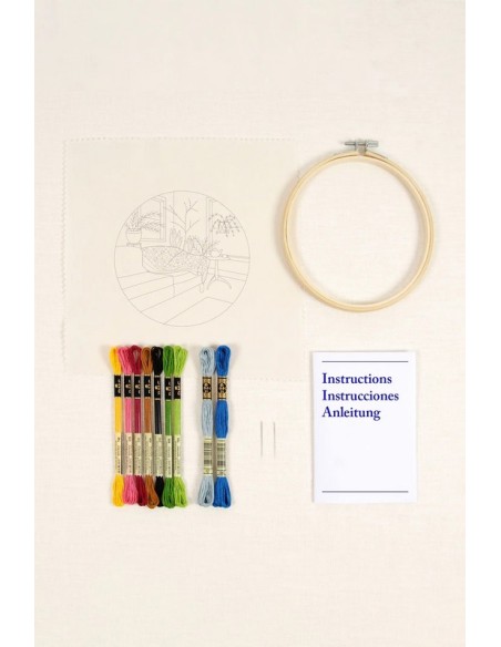 Kit de bordado avanzado DMC Winter garden TB234