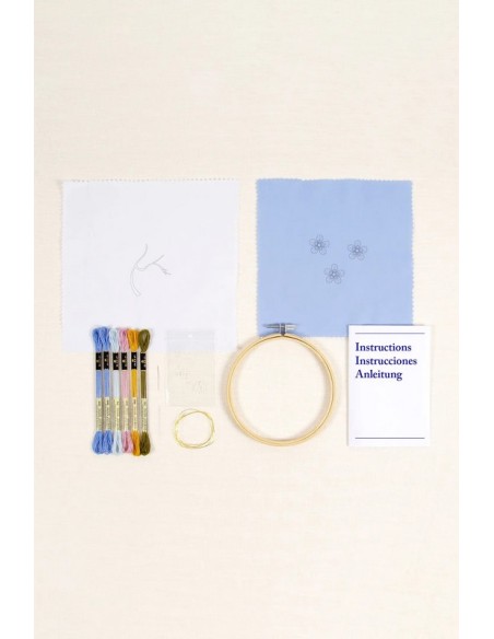 Kit de bordado avanzado DMC Nomeolvides TB237