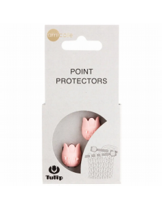 Protector puntas pequeño Tulip Rosa AC044E, blister de 2 und.