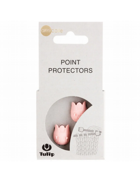 Protector puntas pequeño Tulip Rosa AC044E, blister de 2 und.