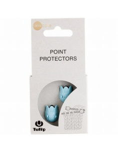 Protector puntas pequeño Tulip Azul AC045E, blister de 2 und.
