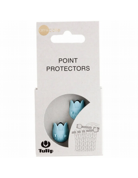 Protector puntas pequeño Tulip Azul AC045E, blister de 2 und.