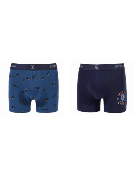 Bóxer Médite Soxland 0212450, pack 2 boxer