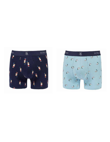 Bóxer Médite Soxland 0212451, pack 2 boxer
