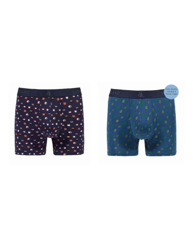 Bóxer Médite Modal Soxland 0212455, pack 2 boxer