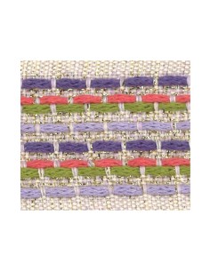 Cinta con lurex 9677 40 mm, m 2