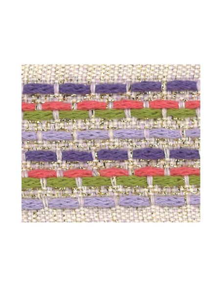 Cinta con lurex 9677 40 mm, m