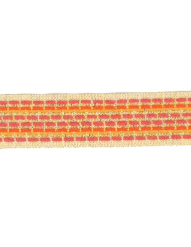 Cinta con lurex 9677 40 mm, m