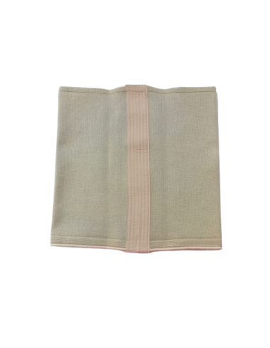 Faja elástica tubular algodón beige