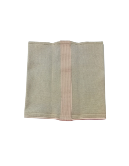 Faja elástica tubular algodón beige
