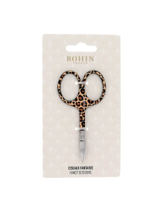 Tijera bordar Bohin Safari Leopardo 9 cm 99003 2