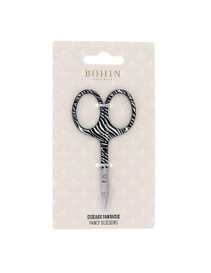 Tijera bordar Bohin Safari Cebra 9 cm 99004 2