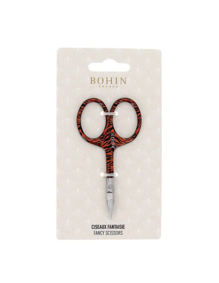 Tijera bordar Bohin Safari Tigre 9 cm 99006