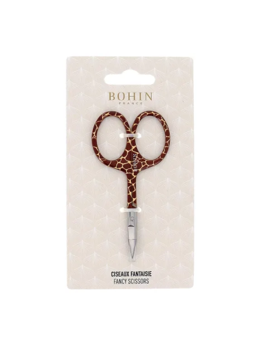 Tijera bordar Bohin Safari Jirafa 9 cm 99007