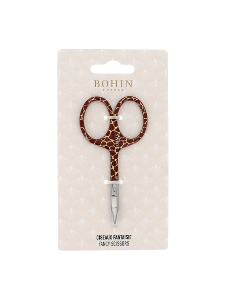 Tijera bordar Bohin Safari Jirafa 9 cm 99007