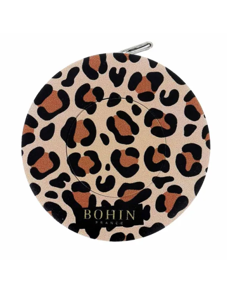 Cinta métrica automática Bohin Safari 150 cm Leopardo