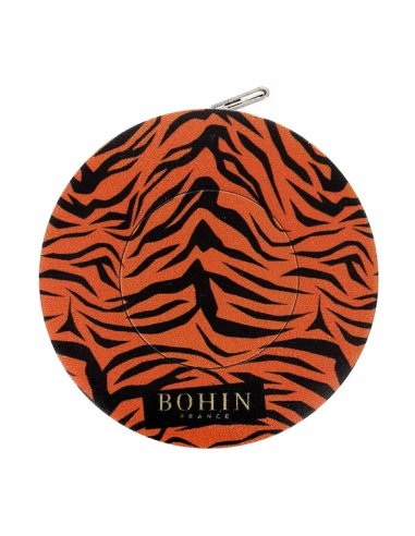 Cinta métrica automática Bohin Safari 150 cm Tigre