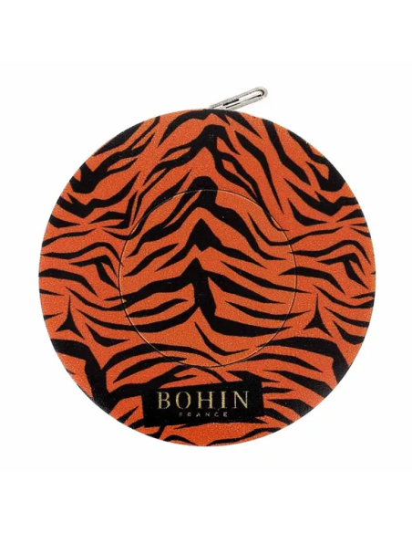 Cinta métrica automática Bohin Safari 150 cm Tigre