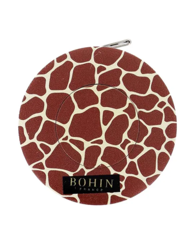 Cinta métrica automática Bohin Safari 150 cm Jirafa