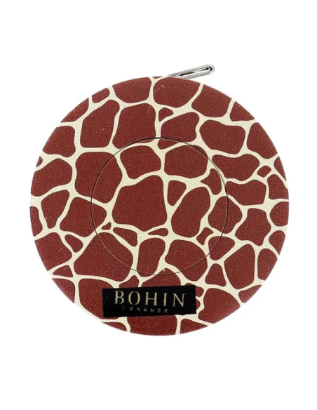 Cinta métrica automática Bohin Safari 150 cm Jirafa
