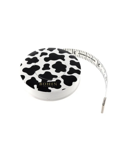 Cinta métrica automática Bohin Safari 150 cm Vaca