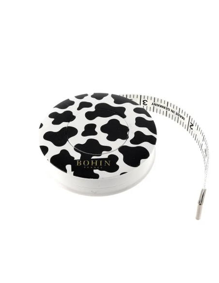 Cinta métrica automática Bohin Safari 150 cm Vaca