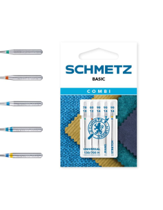 Aguja Schmetz combi T.P. 130/705 H VVS, blister de 5 und.
