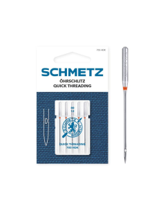 Aguja Schmetz ojo ranurado 705 HDK, blister de 5 und.