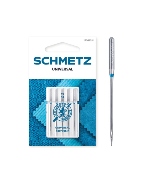 Aguja Schmetz universal T.P. 130/705 H, blister de 5 und.