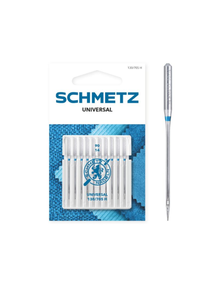 Aguja Schmetz universal T.P. 130/705 H, blister de 10 und.