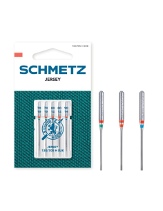 Aguja Schmetz punta bola 130/705 H SUK Surt. Nº70-Nº90, blister de 5 und.