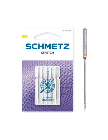 Aguja Schmetz stretch 130/705 HS, blister de 5 und.