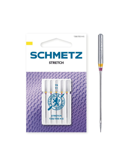 Aguja Schmetz stretch 130/705 HS, blister de 5 und.