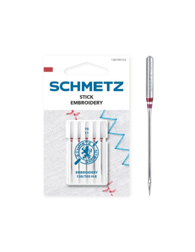 Aguja Schmetz bordar 130/705 HE, blister de 5 und.