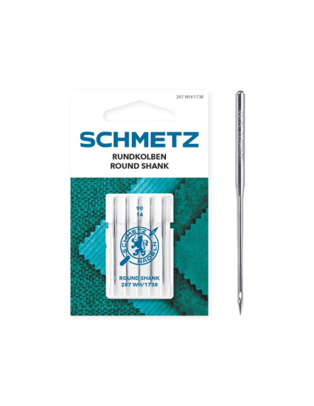 Aguja Schmetz universal T.R. 287 WH/1738, blister de 5 und.