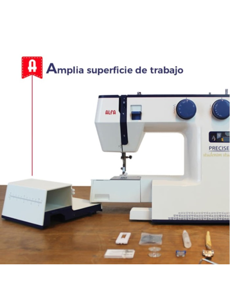 Máquina coser doméstica Alfa Precise Denim Studio