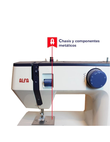 Máquina coser doméstica Alfa Precise Denim Studio