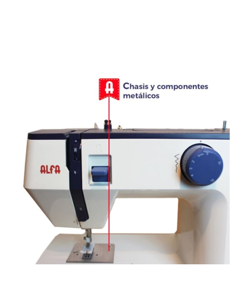 Máquina coser doméstica Alfa Precise Denim Studio