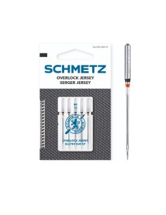 Aguja Schmetz Overlock jersey ELx705 SUK, blister de 5 und.