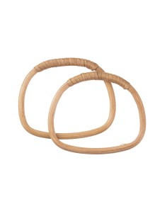 Asas madera-mimbre 14x11 cm MC0150, 2 asas 2