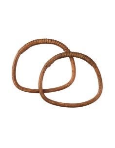 Asas madera-mimbre 14x11 cm MC0150, 2 asas