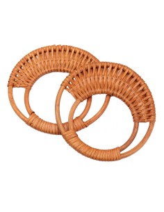Asas madera-mimbre 17x17 cm MC0109, 2 asas 2