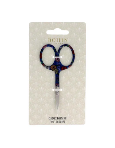 Tijera bordar Bohin Blossom 9 cm Azul 99049