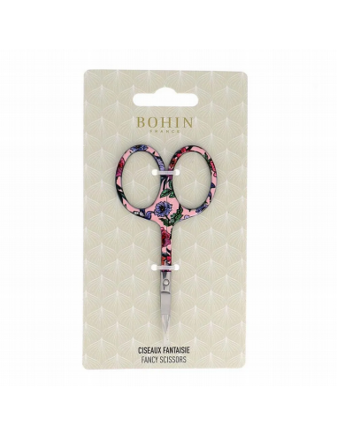 Tijera bordar Bohin Blossom 9 cm Rosa 99050