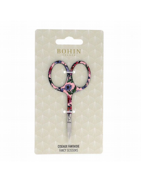 Tijera bordar Bohin Blossom 9 cm Rosa 99050