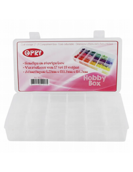 Caja organizadora Opry 23x12x4 cm. 97377